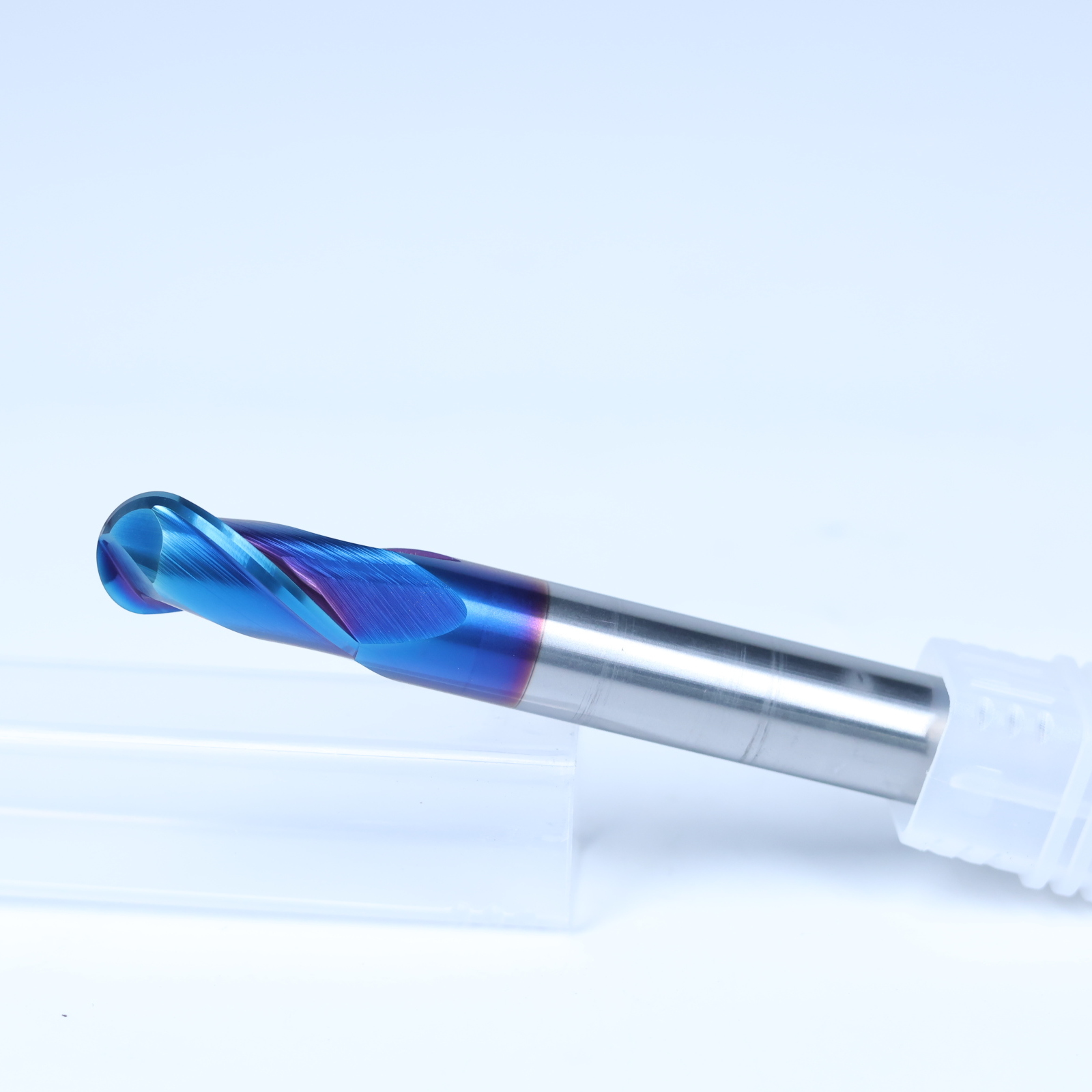 2 flute blue nano ball milling cutter