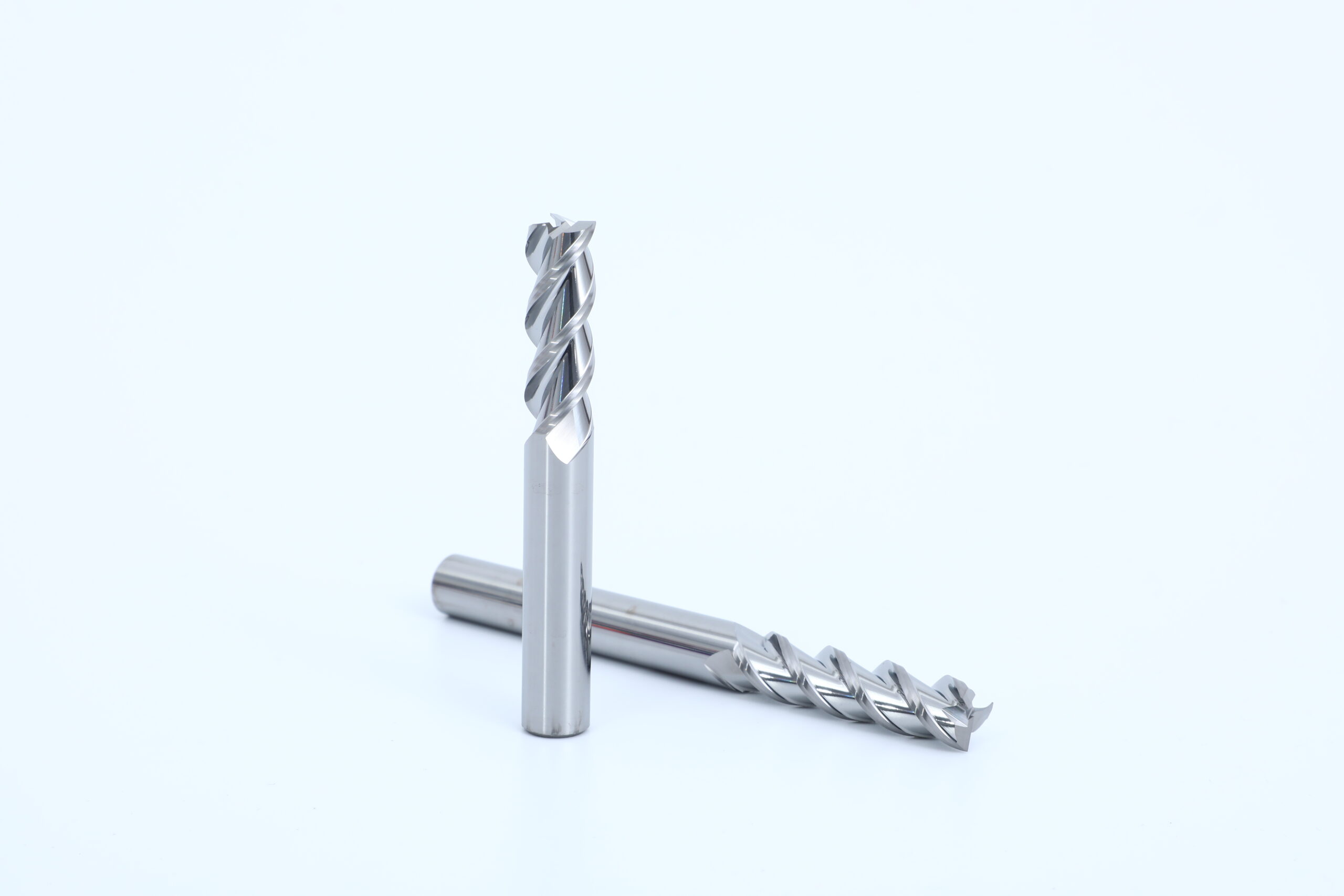 HRC55 3-flute High Gloss Aluminum Milling Cutter