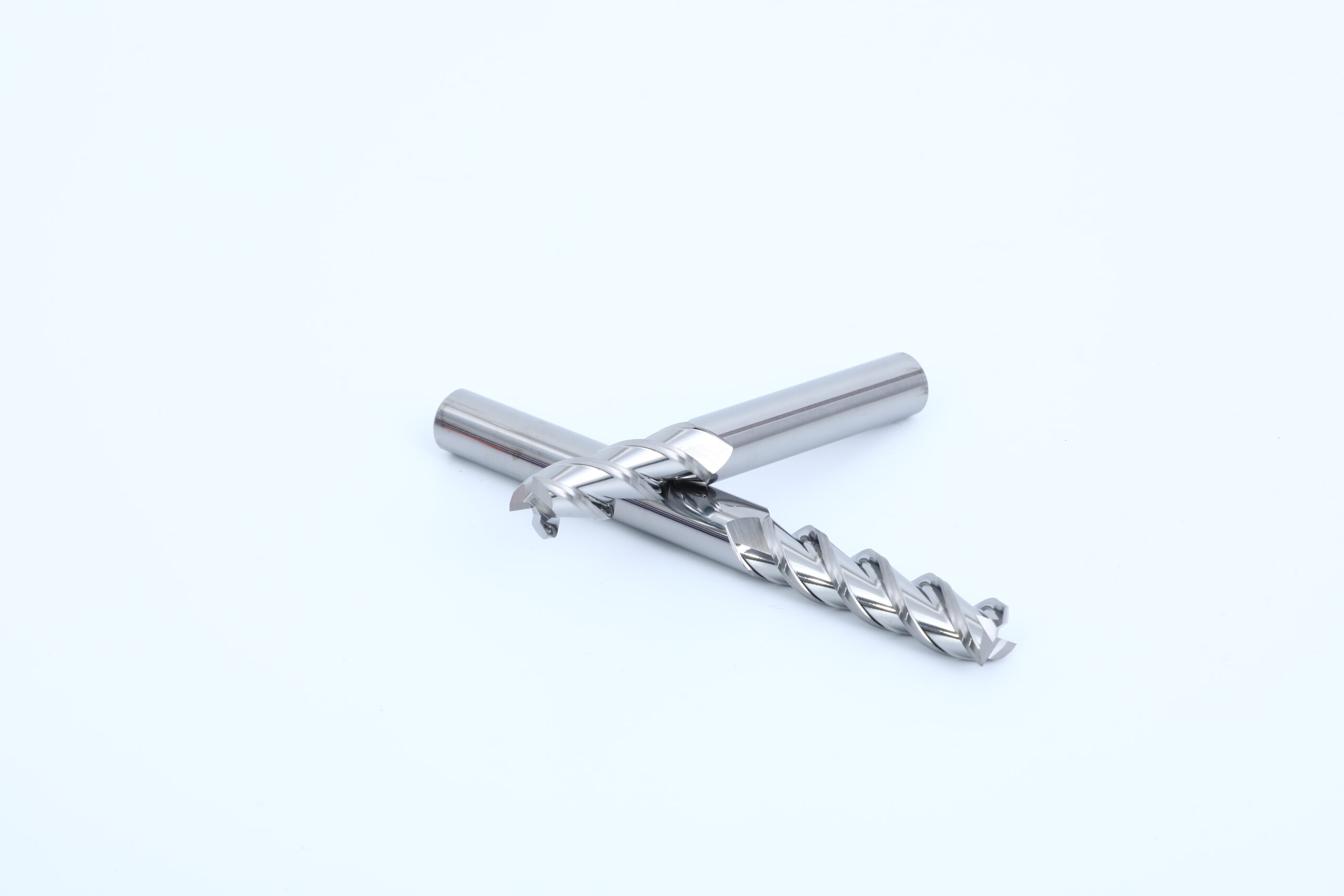 HRC55 3-flute High Gloss Aluminum Milling Cutter