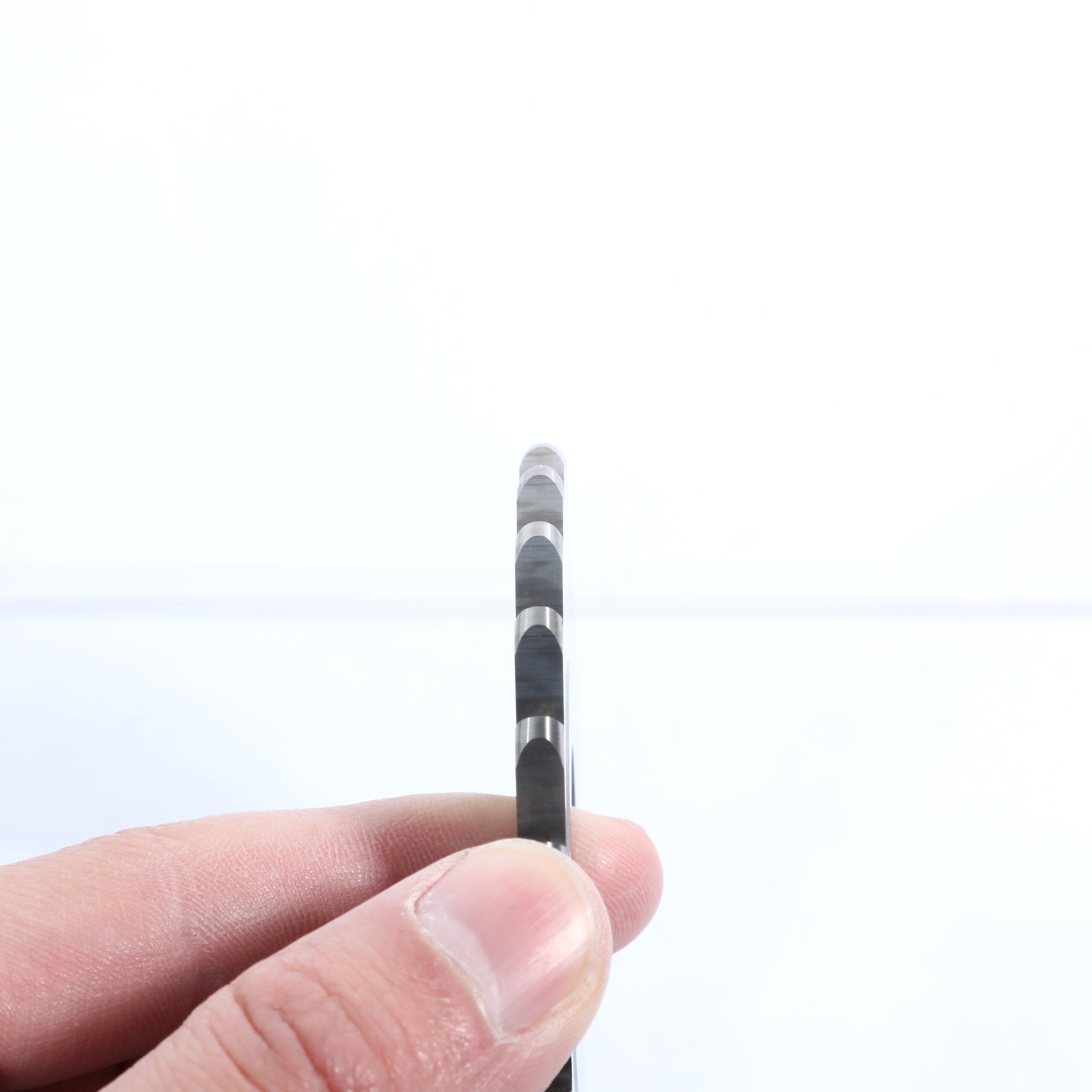 Solid carbide saw blade milling cutter (External R type)