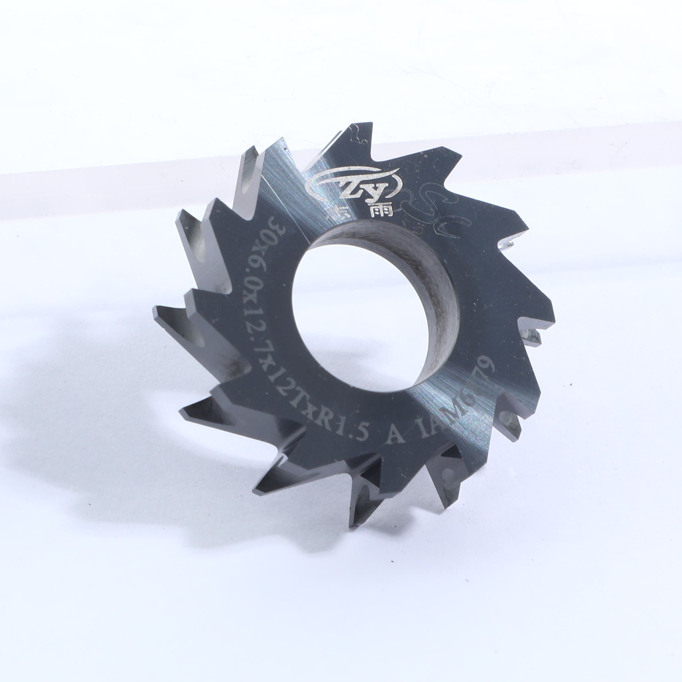 Solid carbide saw blade milling cutter (Inner R type)