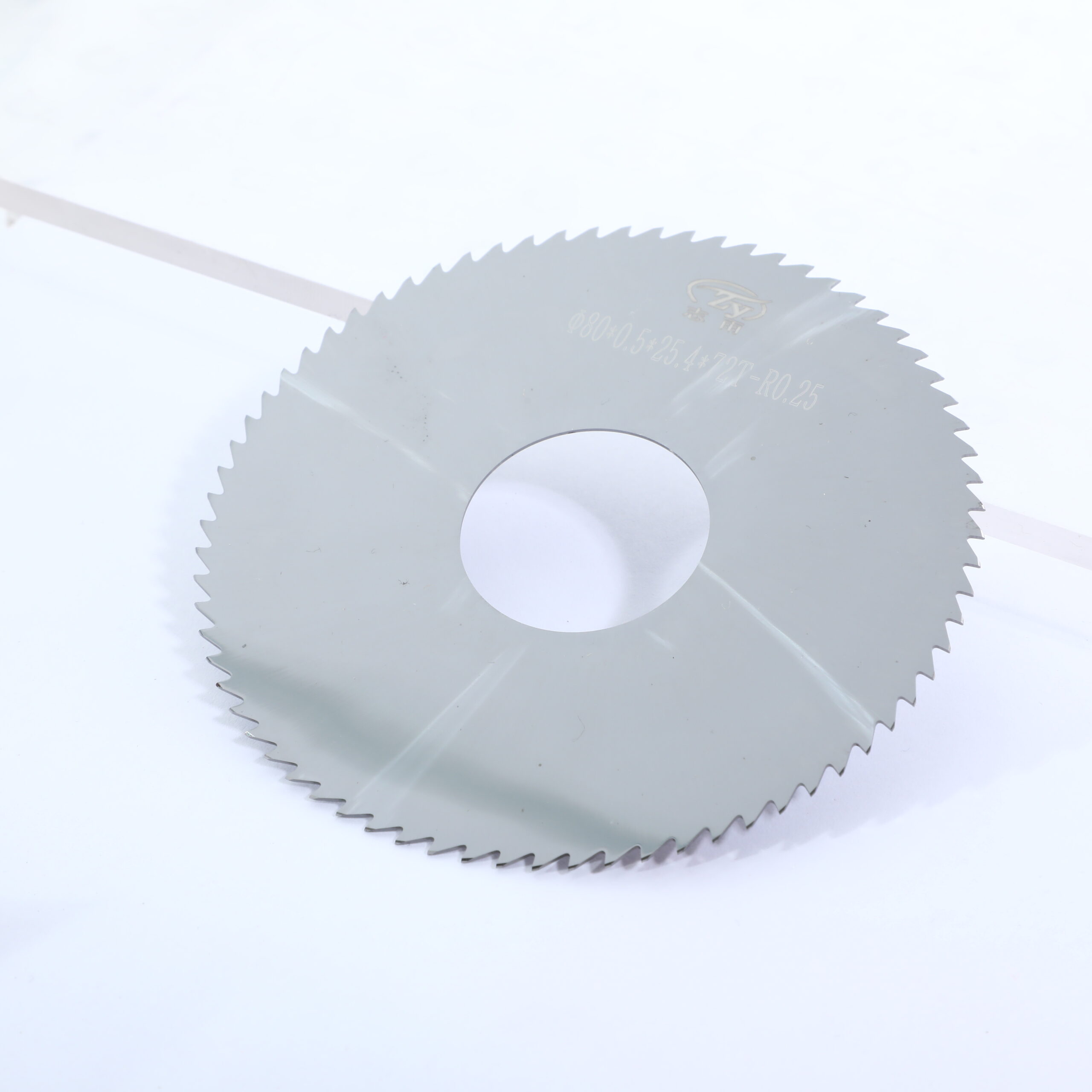 Solid carbide saw blade milling cutter (External R type)