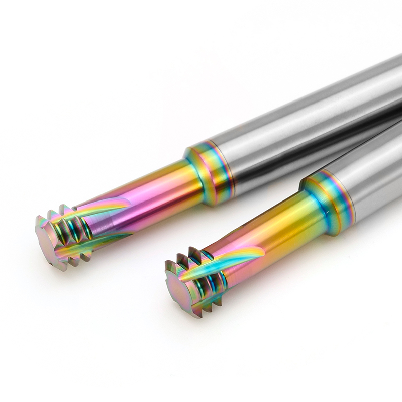 HRC58 three-tooth thread Mill cutter