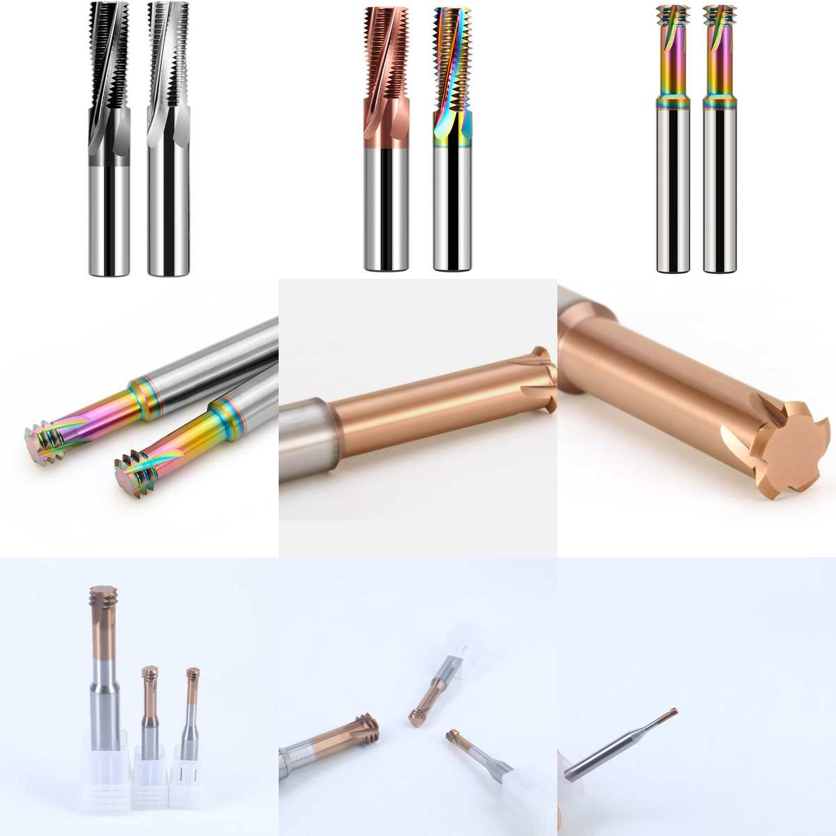 High-quality deep hole thread milling cutter