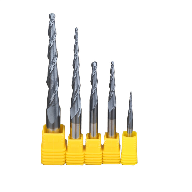 tapered end mills