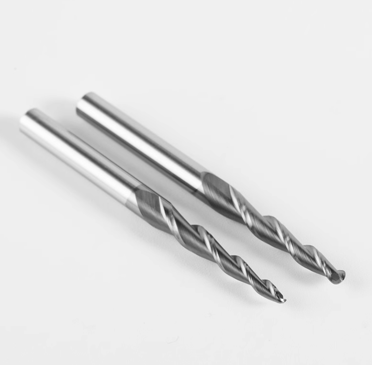 hrc55 tapered end mills