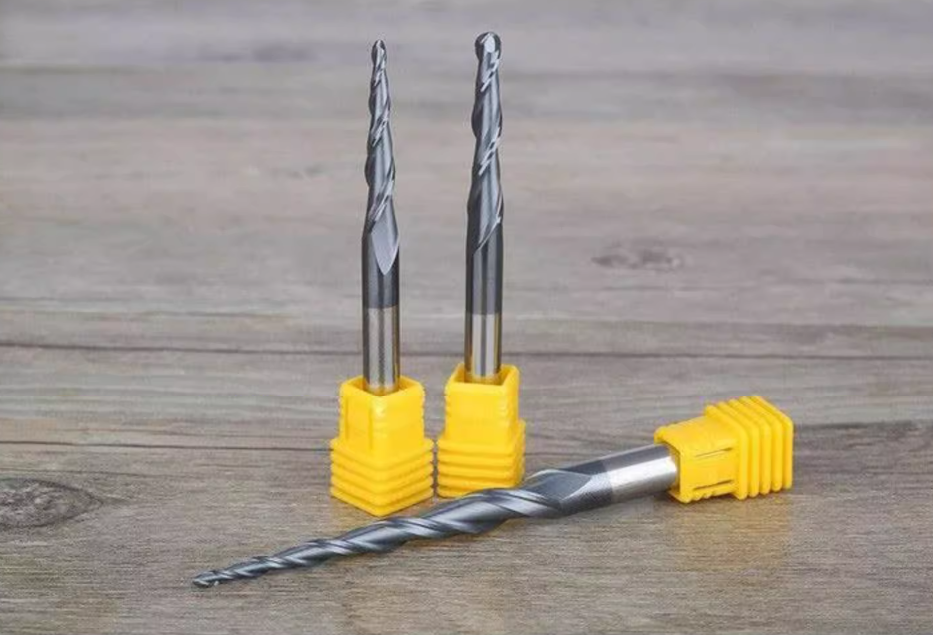 hrc55 tapered end mills