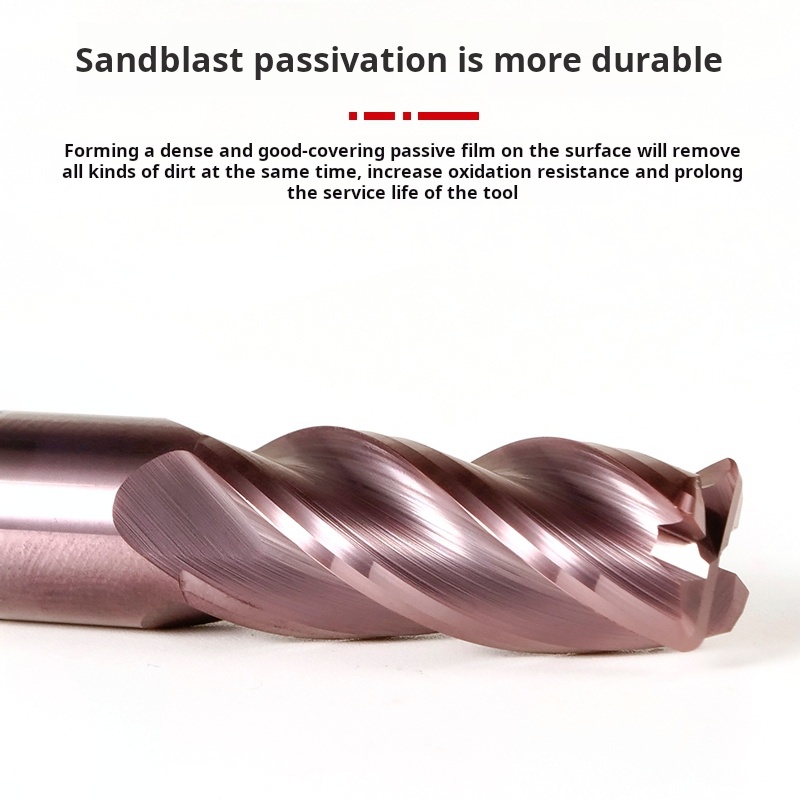 2 flute Round Nose milling Cutter