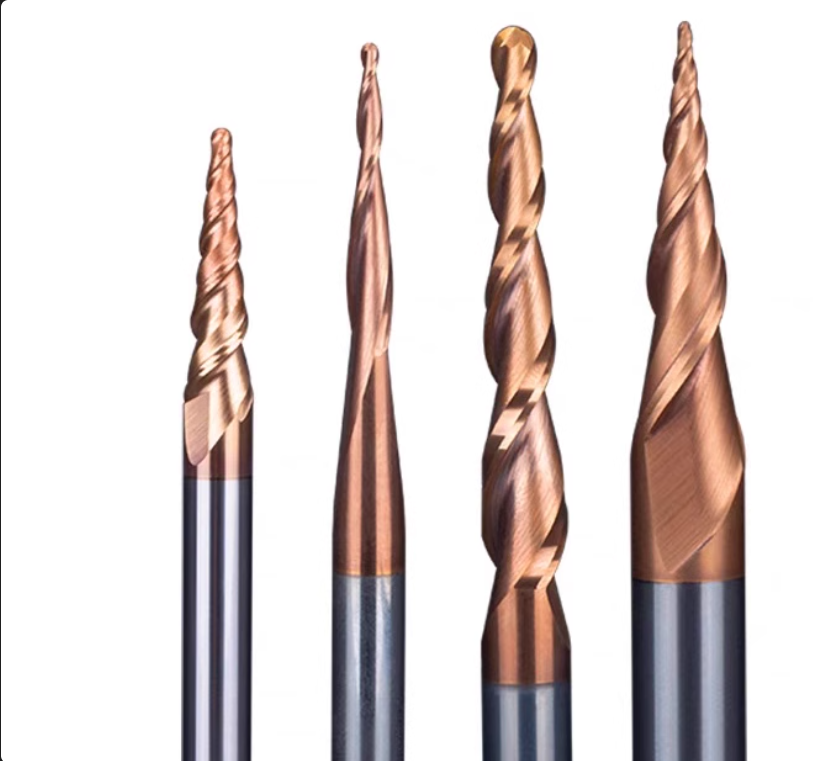 tapered end mills